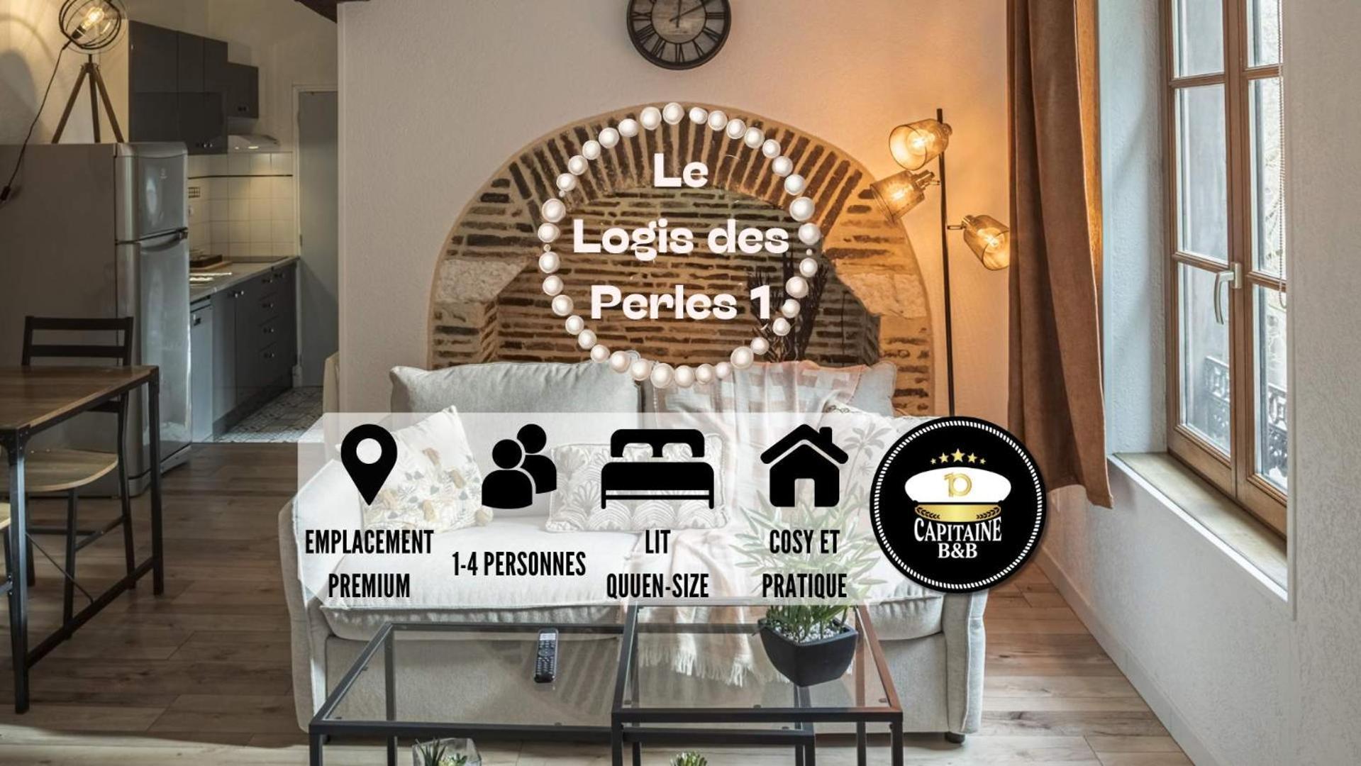 Le Logis Des Perles 1 - Emplacement Ideal - 4 Pers Troyes Kültér fotó